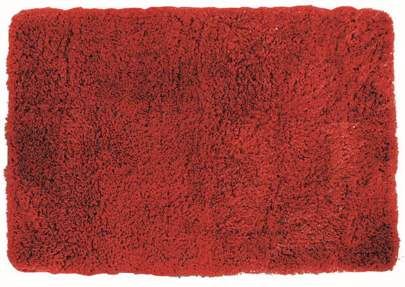 TALLIN tapis de bain rouge 65x55 cm
