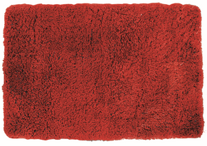 TALLIN tapis de bain rouge 70x120 cm