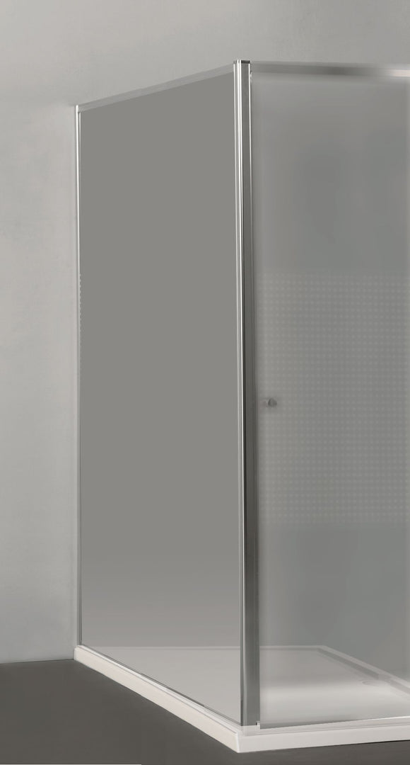 PRIVA vaste wand - 118-120 x 190 cm -Transparant
