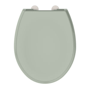 BOREO - Abattant de toilette - Vert de gris Brillant