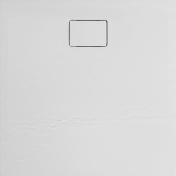 TERRENO VIERKANT - 90 x 90 x 2,7 cm - Blanc Quartz