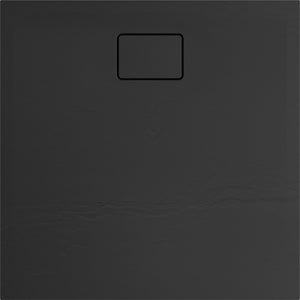 TERRENO VIERKANT - 90 x 90 x 2,7 cm - Zwart Bazalt