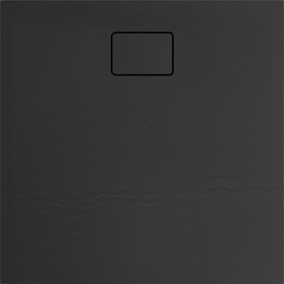 TERRENO VIERKANT - 90 x 90 x 2,7 cm - Zwart Bazalt